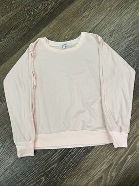 Splendid Pale Pink Crewneck Top